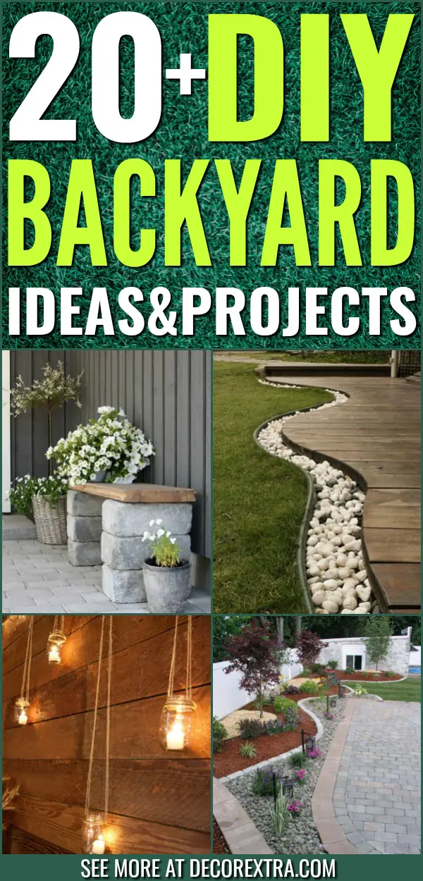 20+ Amazing DIY Backyard Ideas That Will Make Your Backyard Awesome