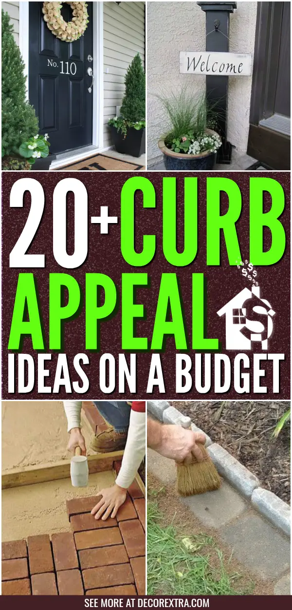 20 Best Curb Appeal Ideas That Will, Diy Front Yard Landscaping On A Budget