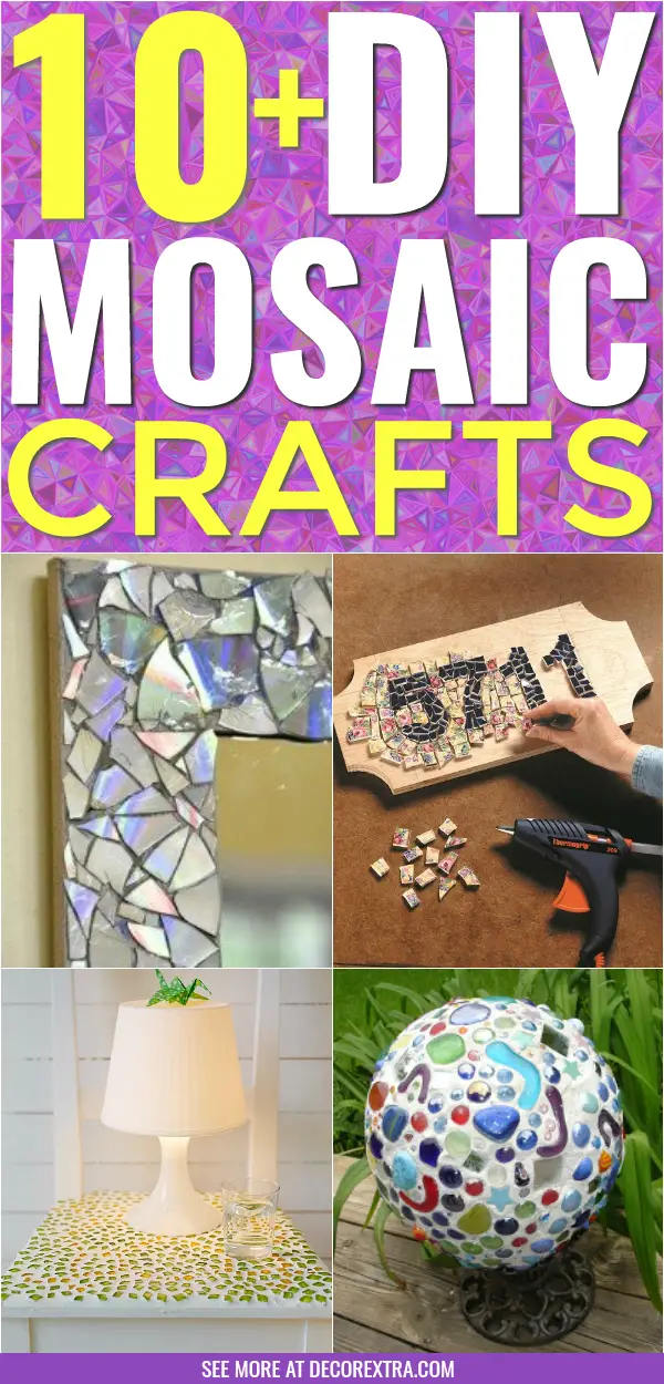 Amazing Diy Mosaic Art And Craft Ideas, Mosaic Tile Project Ideas