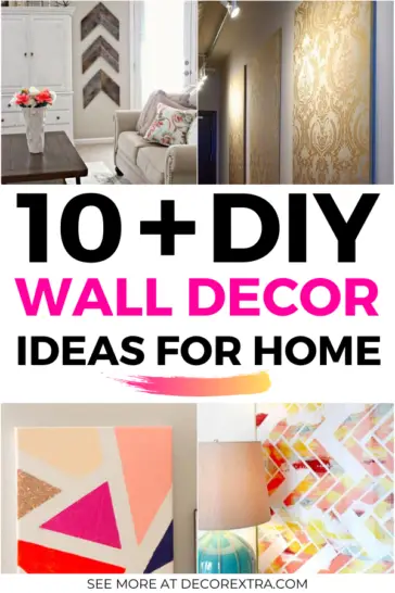 10+ Classy DIY Wall Decor Ideas For Your Home - Wall Arts